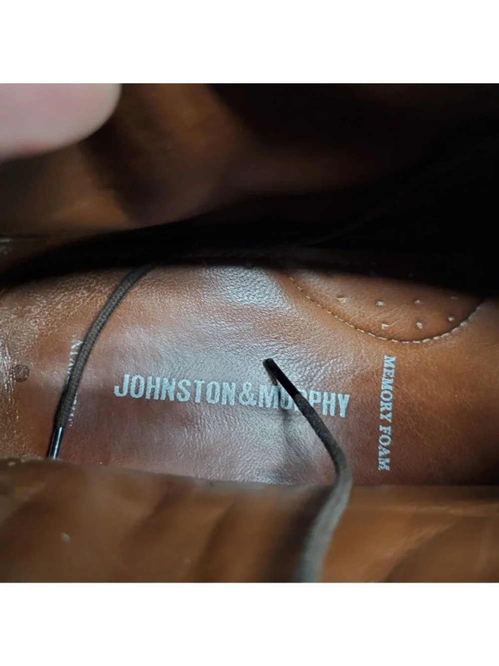 Johnston & Murphy Shoes Mens Size 13 Copeland Brown Leather Chukka Boots *Read*